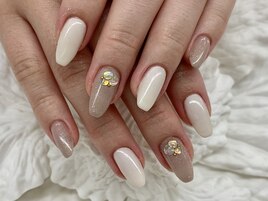 【前田】シンプルnail♪