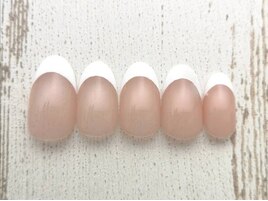 １カラー＋フレンチネイル￥8800