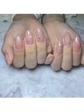 トータルビューティーローズ(Rose)/チェーンハートネイル