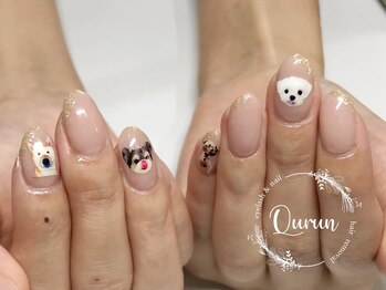クルン 大阪 御幣島(Qurun)/わんちゃんネイル