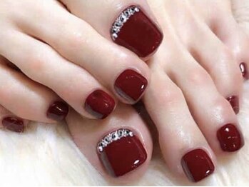 アンアンビューティーサロン(AnAn Beauty Salon)/【フット】親指アート