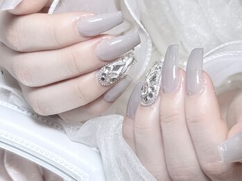 リンドネイル バイ モカ アンド ララ(Lind nail by moca and LaLa)/【mizuki】埋めつくしネイル