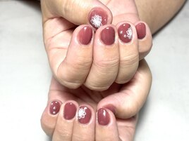 ワンカラーフラワーパール