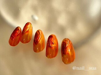 ネイルスア(nail sua)/大人ヴィンテージネイル