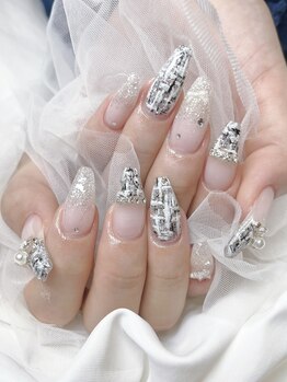 ツイードネイル