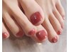 【秋冬も美意識UP☆】フットネイル&かかと角質ケア￥13,200→