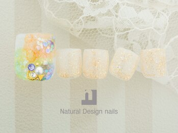 ナチュラルデザイン 品川本店(Natural Design)/オフ込アート2本込フット