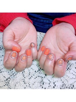 プライベートサロンアリュール(Private Salon Allure)/フラッシュネイルのアレンジ♪