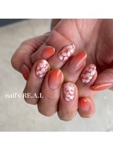 ネイルズリアル 倉敷(nail's RE.A.L)/フラワーネイル