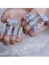 クイーンズビューティーサロン 新宿本店(Queen's beauty salon)/チップアートやり放題&つけ放題