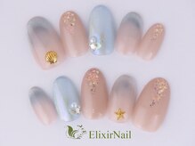 エリクサーネイル 神田(Elixir Nail)/シンプル / クーポン使用