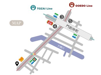 ルナクレスタ 門前仲町店(Luna Cresta)/門前仲町駅から徒歩4分