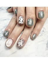 ヘアーアンドネイル ルシア(Hair&Nail Lucia)/秋冬のアニマル柄ネイル！