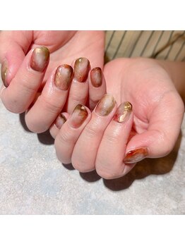 アティックネイルアトリエ(attic nail atelier)/紅葉ネイル★