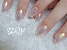 スープ(SOUP)/メタリック オーロラ クリア