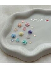 商材へのこだわり豊富な商材・カラー・アートパーツ♪