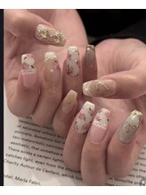 ココネイル 大塚店(coco nail)/レース／パラ／春／ピンク