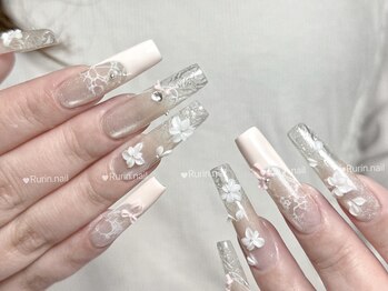 ルリン(Rurin)/フレンチ/可愛いネイル