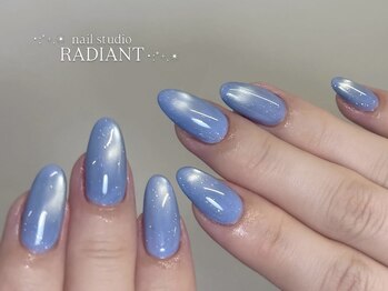 nail studio RADIANT【ラディアント】の写真/【9-19時まで営業★】忙しいママさんでも朝の時間を有効活用。キレイめ美フォルム仕上げが人気◎