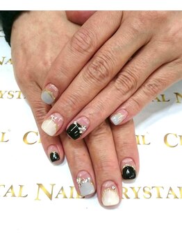 クリスタルネイル ゆめタウン博多店(CRYSTAL NAIL)/フレンチネイル