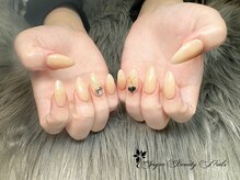 シュガービューティーネイルズ(Sugar Beauty Nails)/スカルプチュアネイル２本アート
