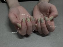 イチプラス(ICHI+)/カラフルサマーネイル