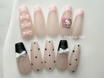 フローレスネイル(Flawless Nail)/【Shion指名必須デザイン】