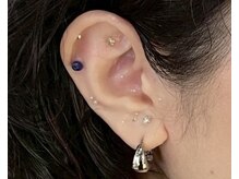 デイリーメンテナンス(Daily Maintenance)の雰囲気(ジュエリーの耳ツボで可愛くオシャレへピアスと合わせてなお◎)