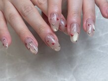 手書きちびちびハート