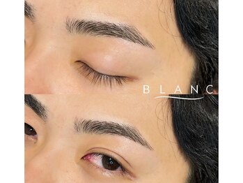 アイラッシュサロン ブラン イオンタウンユーカリが丘店(Eyelash Salon Blanc)の写真/【女性も男性もサロンにお任せ♪】眉毛の左右差、お手入れでお悩みの方へ！メイクアドバイス付でお悩み解消