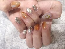 プティットスリール 西尾店(Petit Sourire)/【つけ放題】ニュアンスネイル