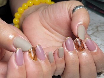 ほっこりAUTUMNネイル