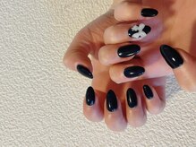 キキネイル たまプラーザ店(kikinail)/リボンネイル　ワンカラーネイル