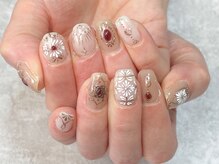 アトリエ フィオリトゥーラ 名古屋店(atelier FIORITURA)/刺繍ネイル