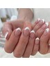 【HAND】美フォルムフレンチorカラーグラデーション¥7980