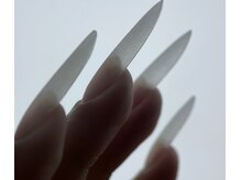 精密な長さ出し！自然に美しい爪の形を再現◎大人上品な韓国ネイルに