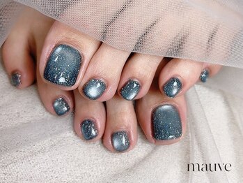 モーブ(mauve)/フット・ワンカラー