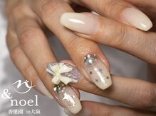 ノエル(Noel)/ワンホンネイル ホワイトリボン