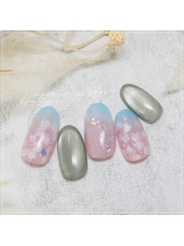 ゆめかわ色の桜