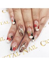 クリスタルネイル ゆめタウン博多店(CRYSTAL NAIL)/ミラーネイル