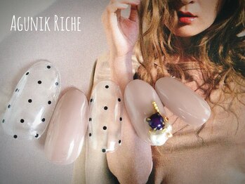 アグニークリッシェ(Agunik Riche)/【ドットネイル】