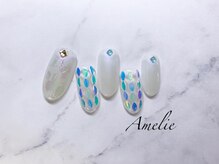 アメリ(Amelie)/ホイル/リーフ/ワンカラー