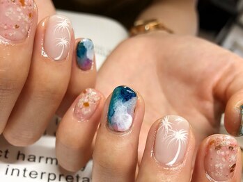 アドネイル(aD nail)/夏ネイル