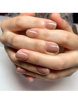 アイリッシュネイル 久屋大通店(Irish Nail)/maogel先端ラメライン