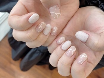 エムスラッシュアヴェダ 自由が丘(M.SLASH AVEDA)/砂ジェル×マット