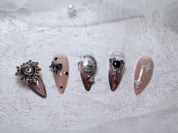 ラッキーネイル(lucky nail)/成人式ネイル