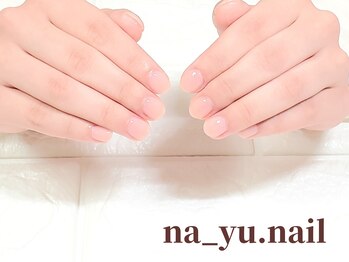ナユネイル(na_yu.nail)/自爪風クリアネイル 84/84