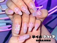 ネイルマフィア 原宿(NAIL MAFIA)/長さ出し/ジェルスカルプ/y2k
