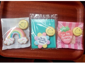 ティア ザ ビューティー(The beauty)/周年記念アイシングクッキー