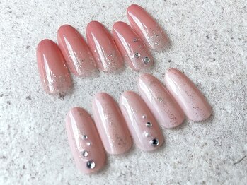 アバネイル 藤が丘(AVA NAIL)/【キラキラニュアンスネイル】